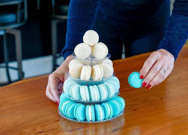 4 Tier Macaron Tower - 40 Macarons