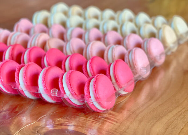 Pink Macaroons Assortment | Handmade by French Chefs | Pastreez