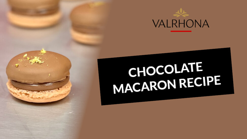 Valrhona Chocolate Macaron Recipe