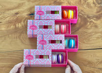 3 macarons box