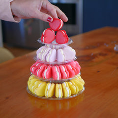 Valentine's day macarons