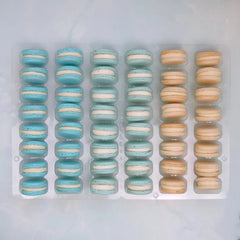 Blue macarons (ombre)