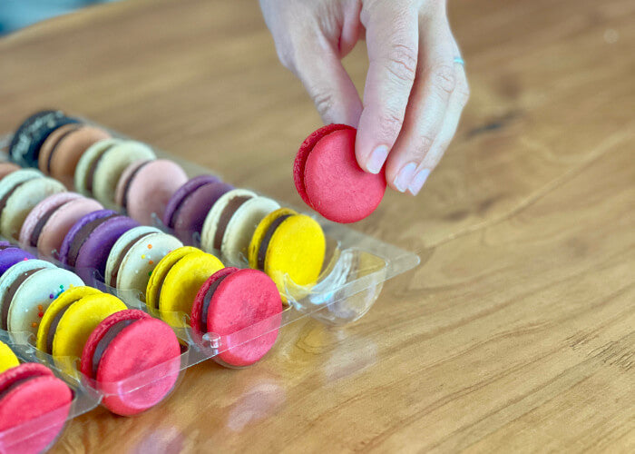 Vegan macarons