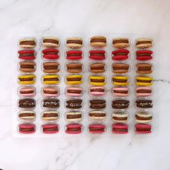 Vegan macarons (assortment)