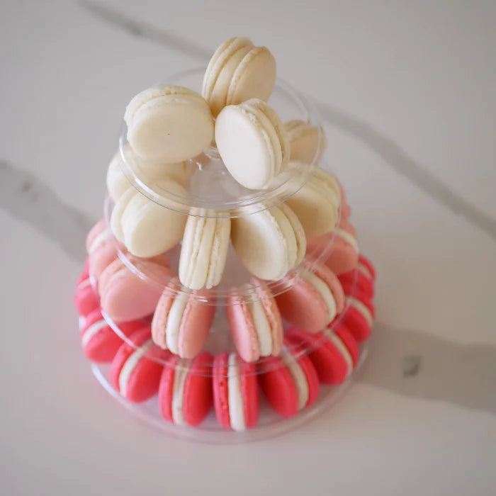 Pink Mini Macaroons Pink Macaroons Assortment | Handmade by French Chefs | Pastreez
