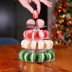 Christmas macarons