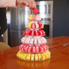 Valentine's day macarons