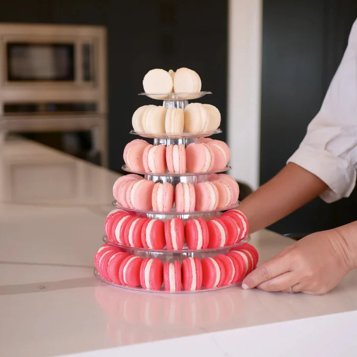 Pink Mini Macaroons Pink Macaroons Assortment | Handmade by French Chefs | Pastreez