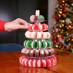 Christmas macarons