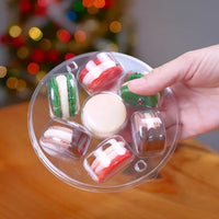7 Christmas Macarons