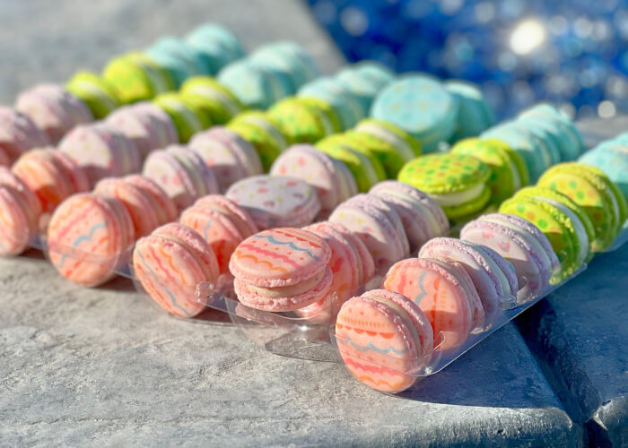 Easter macarons