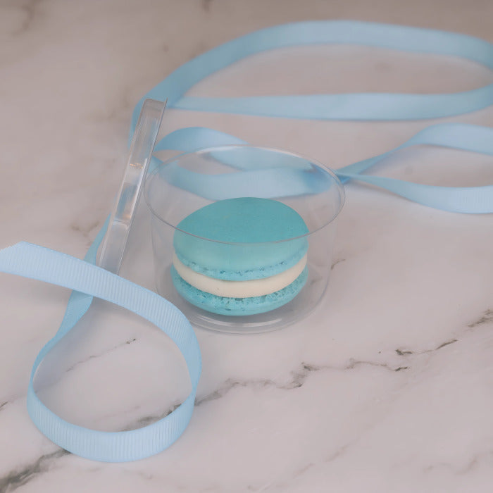 Individually wrapped macarons