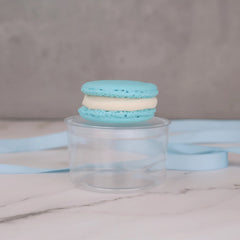 Individually wrapped macarons