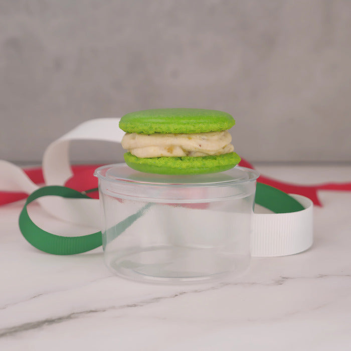 Individually wrapped macarons