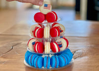 July 4th Macarons