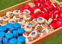 July 4th Macarons