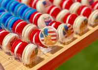 July 4th Macarons