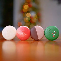 Christmas macarons