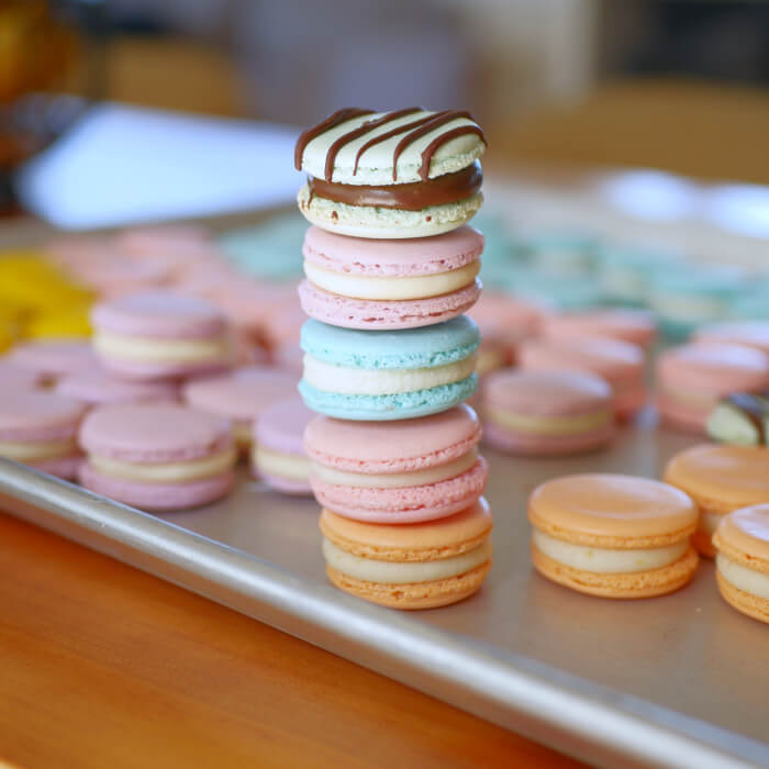 Easter macarons
