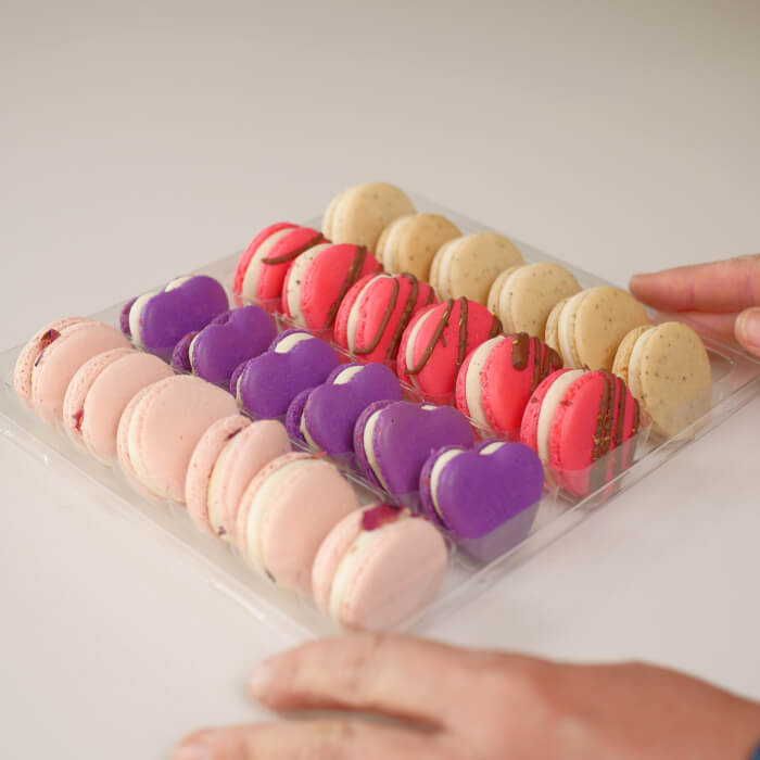Mother's day macarons with print