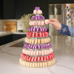 Mother's day macarons with print