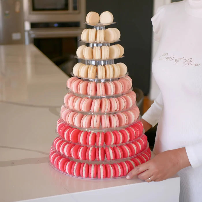 Pink Mini Macaroons Pink Macaroons Assortment | Handmade by French Chefs | Pastreez