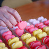 Valentine's day macarons