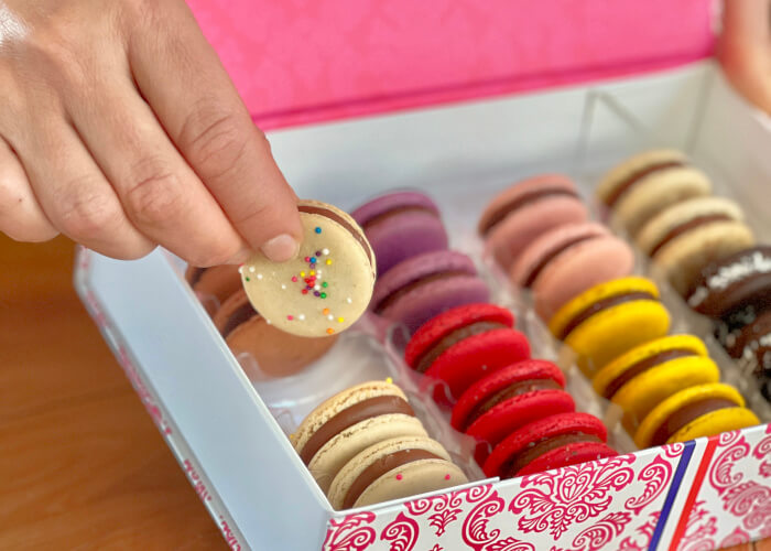 Vegan macarons
